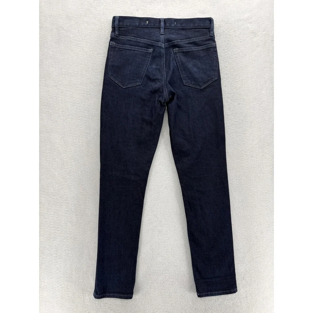 Banana Republic Travel Jeans Mens 30x32 Blue Dark Slim Tapered Stretch Denim